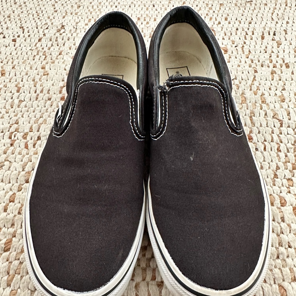 Vans Classic Black Slip-On Shoes